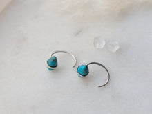 Load image into Gallery viewer, Melissa Joy Manning Turquoise Wrap Stud Earrings