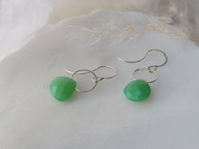 Load image into Gallery viewer, Melissa Joy Manning Chrysoprase Drop Earrings
