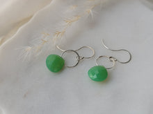 Load image into Gallery viewer, Melissa Joy Manning Chrysoprase Drop Earrings