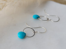 Load image into Gallery viewer, Melissa Joy Manning Turquoise Drop Earrings