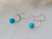 Load image into Gallery viewer, Melissa Joy Manning Turquoise Drop Earrings