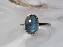Load image into Gallery viewer, Moss Aquamarine Statement Ring