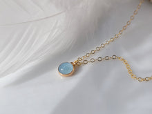 Load image into Gallery viewer, Strut Jewelry 14K Petite Gold-Filled Gemstone Necklace
