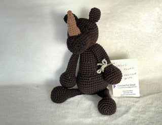 Crochet for Good Charles The Rhino