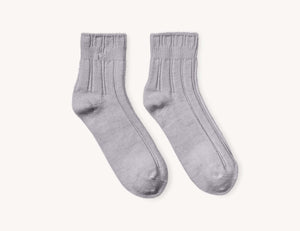 Pokoloko Alpaca Socks - Vivian -Grey