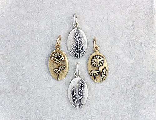 Marmalade Designs Botanical Oval Charms