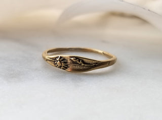 Marmalade Designs Bronze "Daisy" Botanical Ring