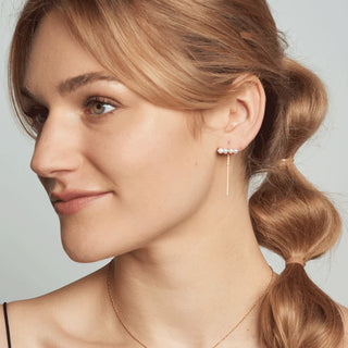 Baby Pearl Threader Earrings