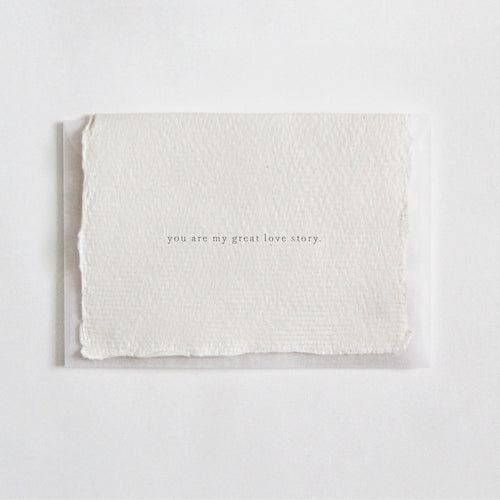 Belinda Love Lee - You Are My Great Love Story - Card