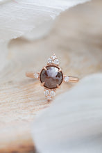 Load image into Gallery viewer, Reddish Brown Diamond Ring