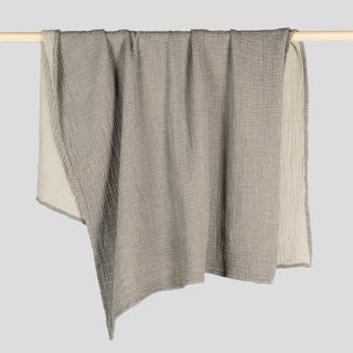 Crinkle Baby Blanket - Grey