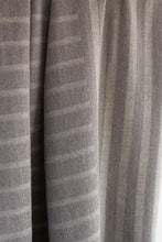 Load image into Gallery viewer, Linen Way Rutherford Reversible Striped Dark Grey Eco Throw