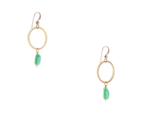 Chrysoprase Rhea Earrings