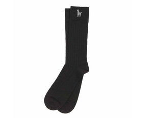 Pokoloko Everyday Alpaca Socks - Black - L-XL