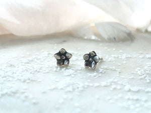 Marmalade Designs Sterling Silver "Flower" Sculpted Studs