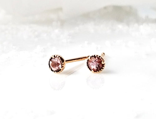 Mini Precious Topaz Stud Earrings