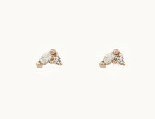 Load image into Gallery viewer, Lean On Me Diamond Earrings