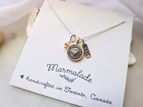 Marmalade Designs Love Charm Necklace Set