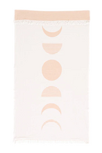 Load image into Gallery viewer, Tofino Towel Co. Moon Phase Towel - Mustard