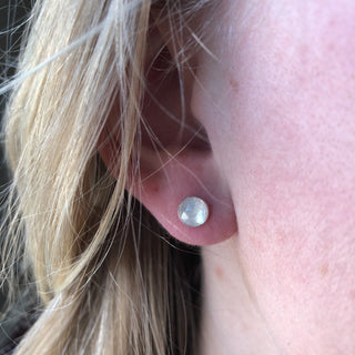Moonstone Studs