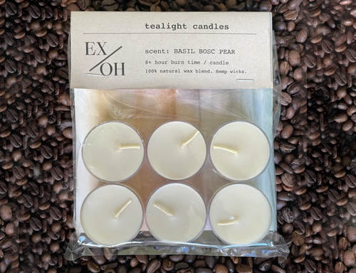Ex Oh Candles - Tea Light Candles - Moss Mist