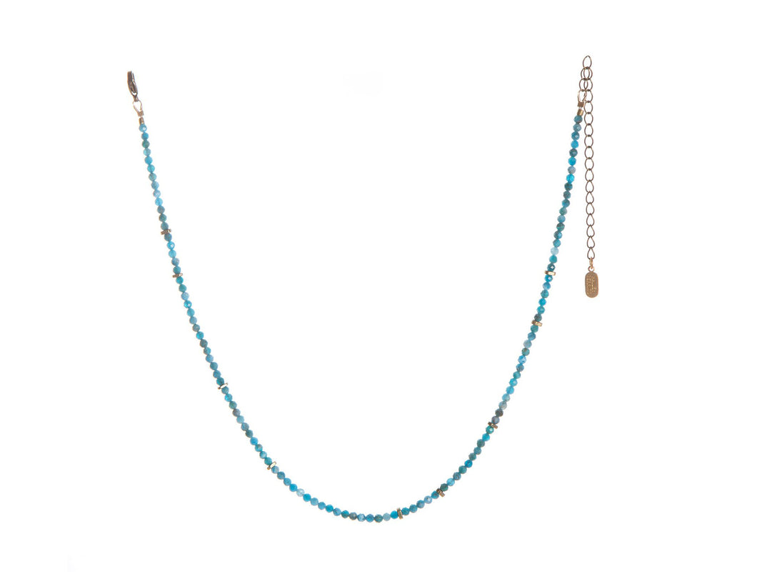 Hailey Gerrits Apatite Oso Necklace