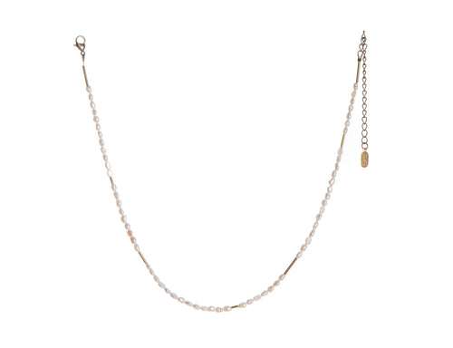 Hailey Gerrits Pearl Oso Necklace