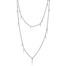 Load image into Gallery viewer, Marion Cage Sterling Silver Point Scatter Necklace