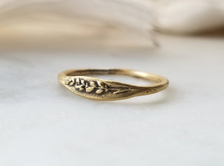Marmalade Designs Bronze "Lavender" Botanical Ring