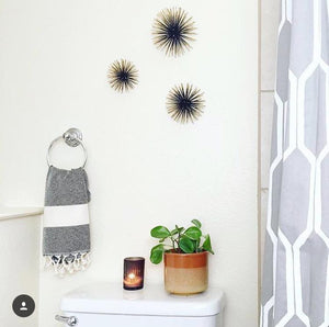Pokoloko Diamond Hand Towel - Slate