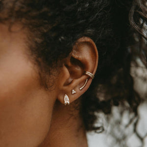 Pearl Tripod Earrings