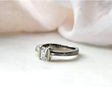Load image into Gallery viewer, Excalibur Cut Diamond Engagement Ring