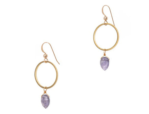 Iolite Rhea Earrings