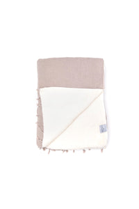 Tofino Towel Co. Shore Washed Waffle Throw Mink