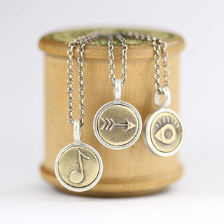 Marmalade Designs Silver & Bronze Tiny Symbol Charms