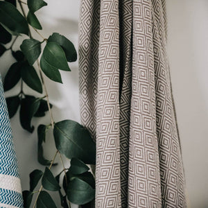 Pokoloko Diamond Towel - Dune