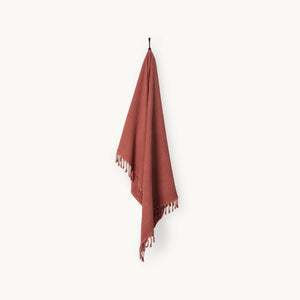 Pokoloko Stonewashed Waffle Towel - Terra