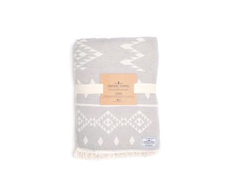 Tofino Towel The Costal Throw Pewter