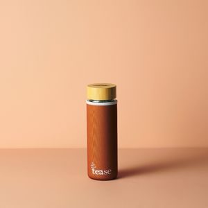 Tease 3 in 1 Sustainable Glass and Bamboo Tea Tumbler