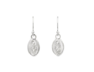 Wild Grass Oval Earrings