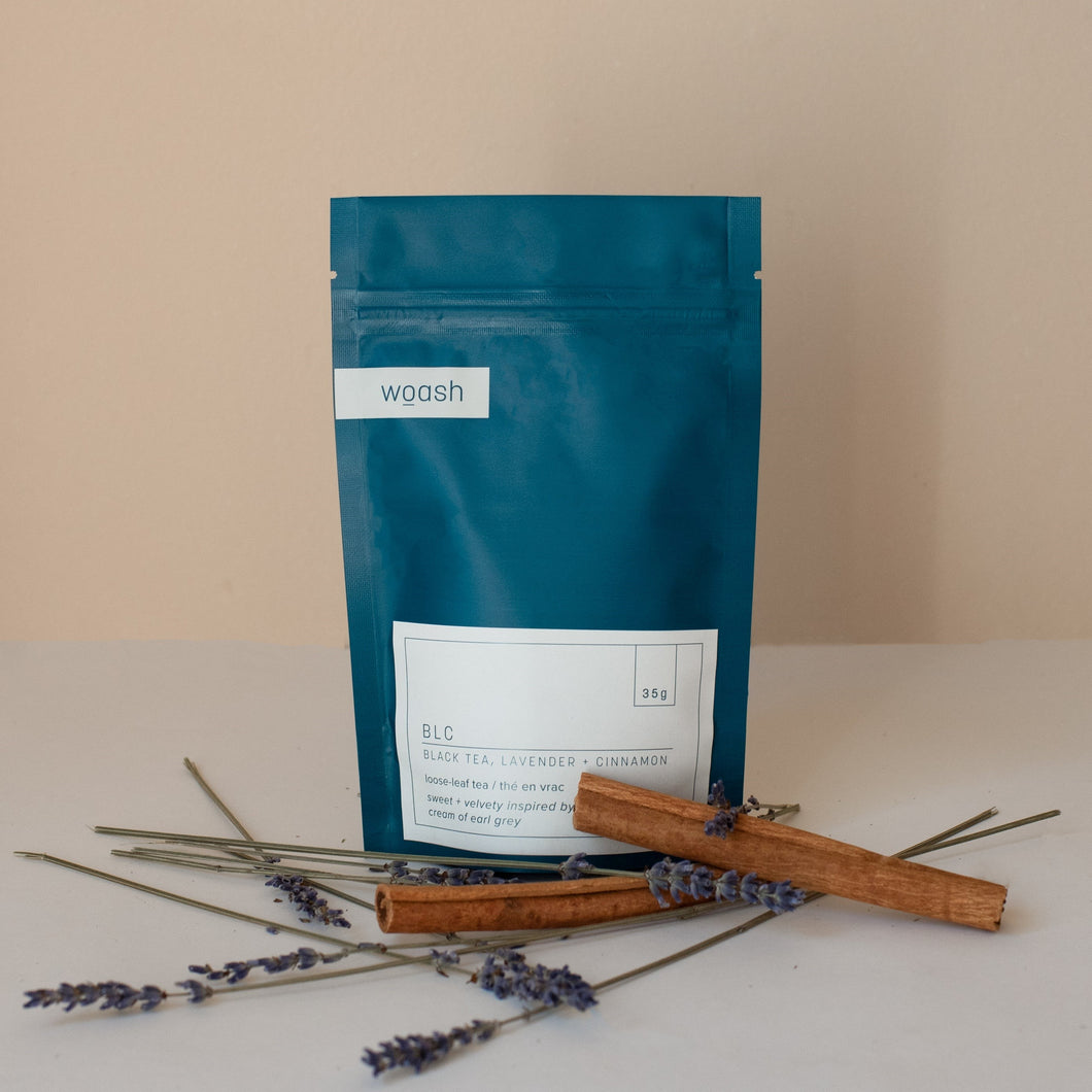 Woash Wellness Black, Lavender, Cinnamon (BLC) Tea