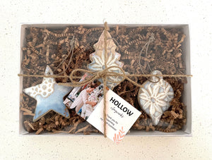 Hollow Clayworks Ornament Gift Set