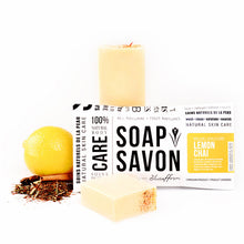 Load image into Gallery viewer, Blusaffron Lemon Chai Face Soap