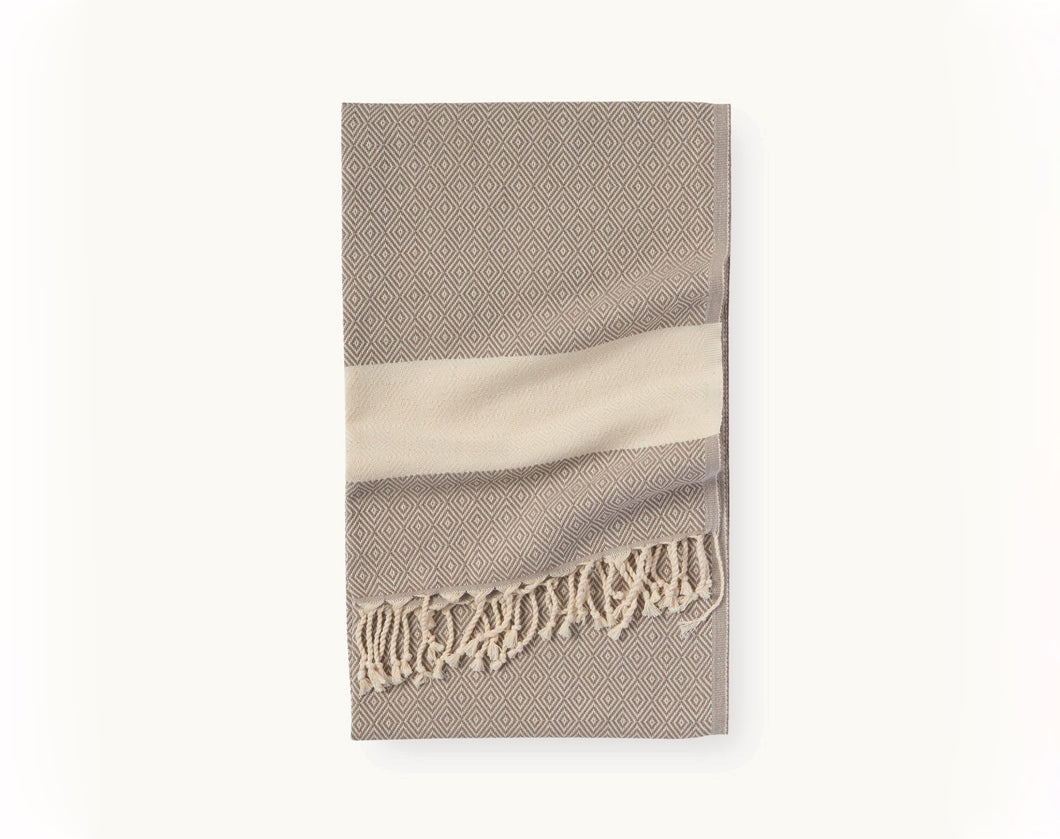 Pokoloko Diamond Towel - Dune