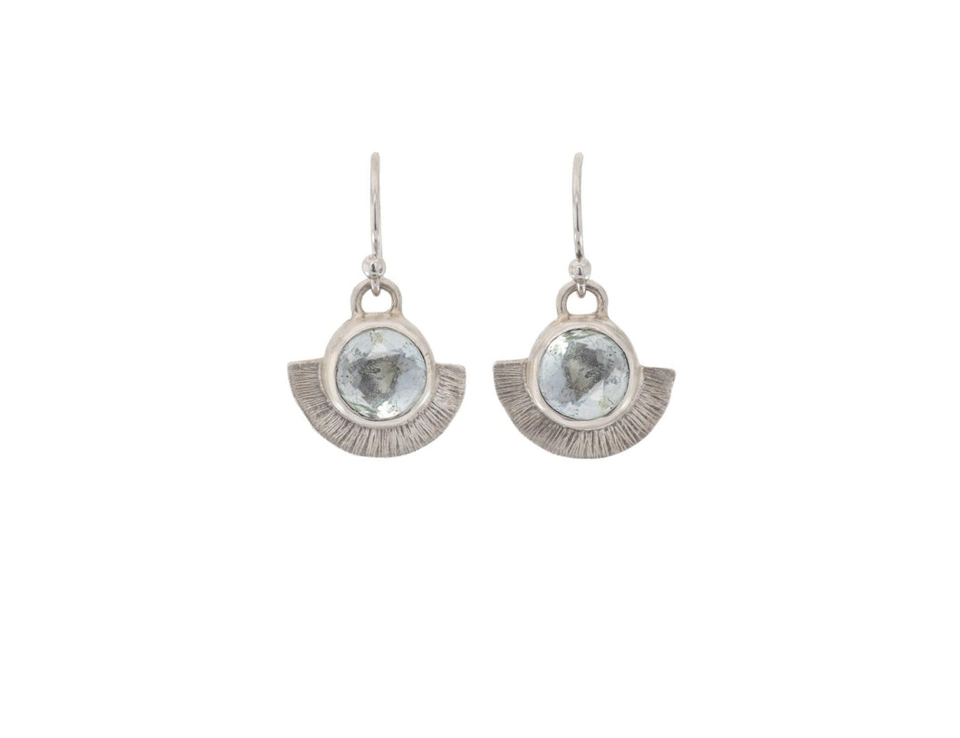 Kat Cadegan Hathor Aquamarine Earrings