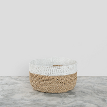 Load image into Gallery viewer, Pokoloko Bowl Baskets - White/Natural