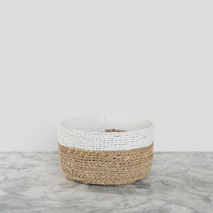 Pokoloko Bowl Baskets - White/Natural