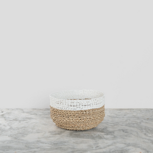 Pokoloko Bowl Baskets - White/Natural