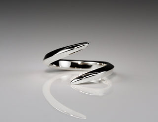 Iris Wrap Ring Sterling Silver