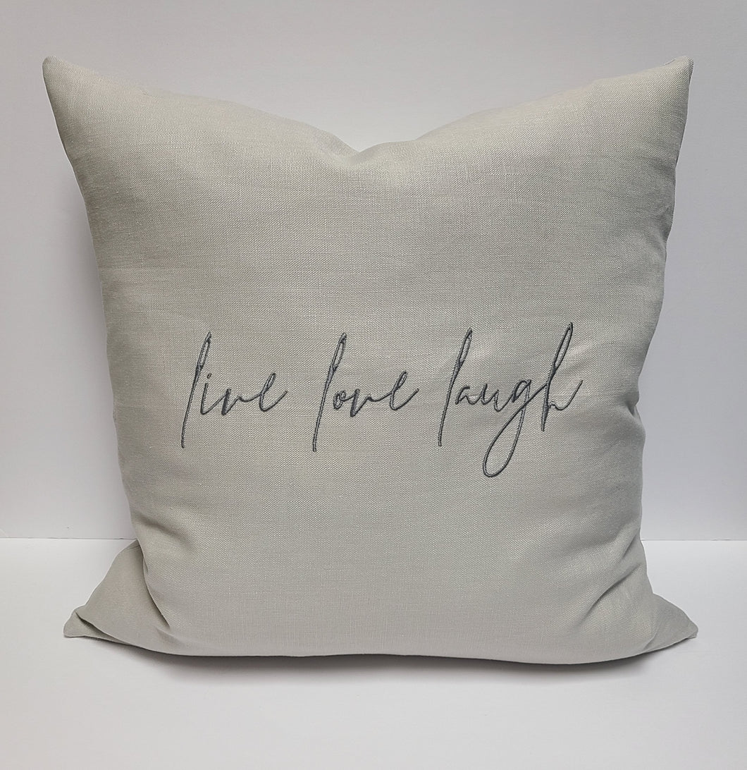 Pico Charlie Cole - Live Love Laugh - Pillow
